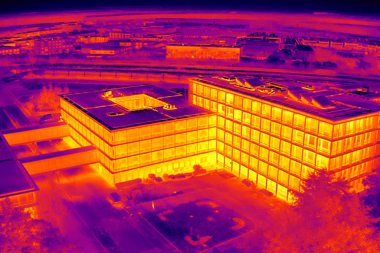 Cartographie thermique de façade